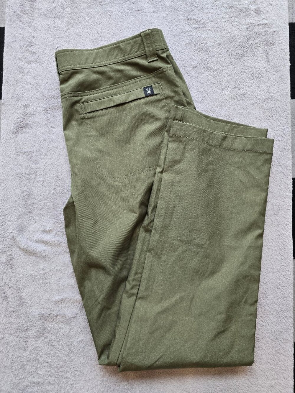 Spyder outdoor activity chino pants olive green 34/34